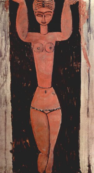 cariàtide dempeus Amedeo Modigliani cariàtide dempeus Amedeo Modigliani
