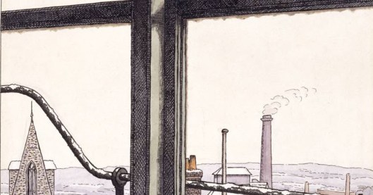 From a Hampstead Window 1923 Charles Ginner 1878-1952 Purchased 1924 http://www.tate.org.uk/art/work/N03873